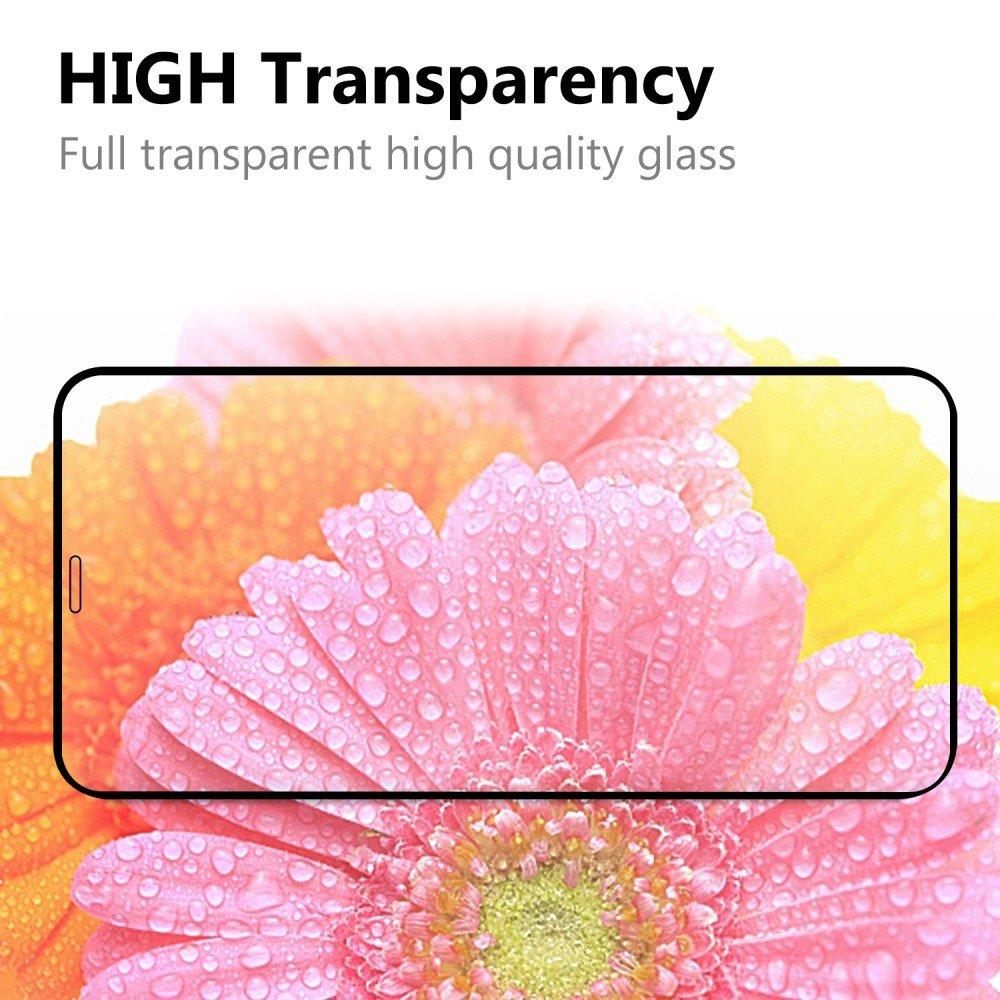 iPhone 12/12 Pro Full-cover Gehard Glas Zwart