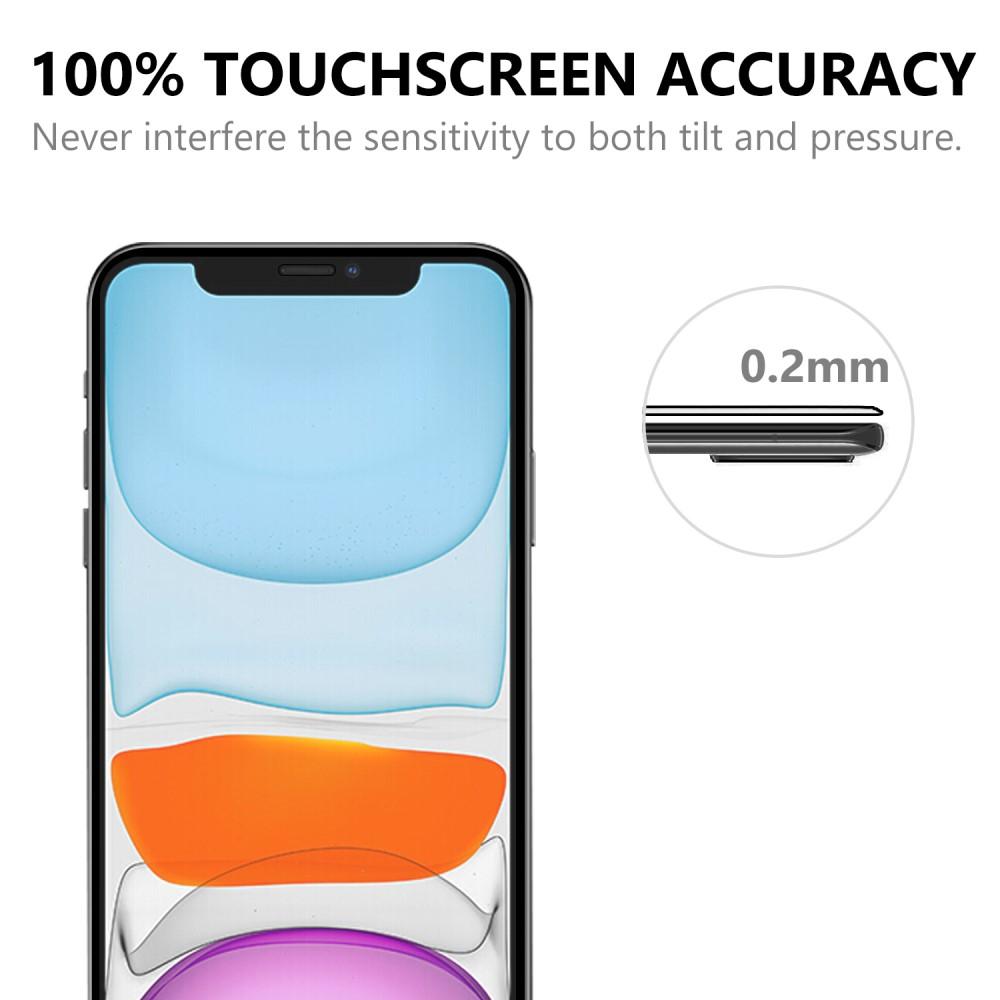 iPhone 12/12 Pro Full-cover Gehard Glas Zwart