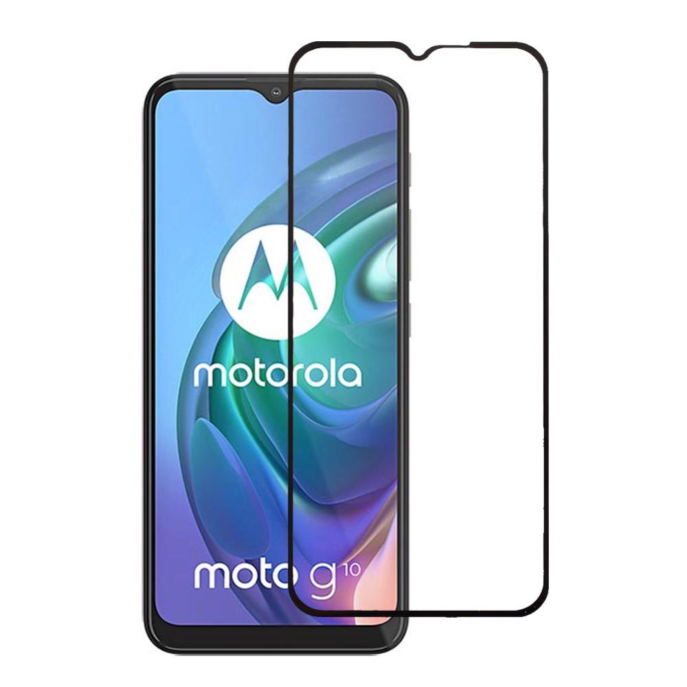 Motorola Moto G10/G20/G30 Full-cover Gehard Glas Zwart