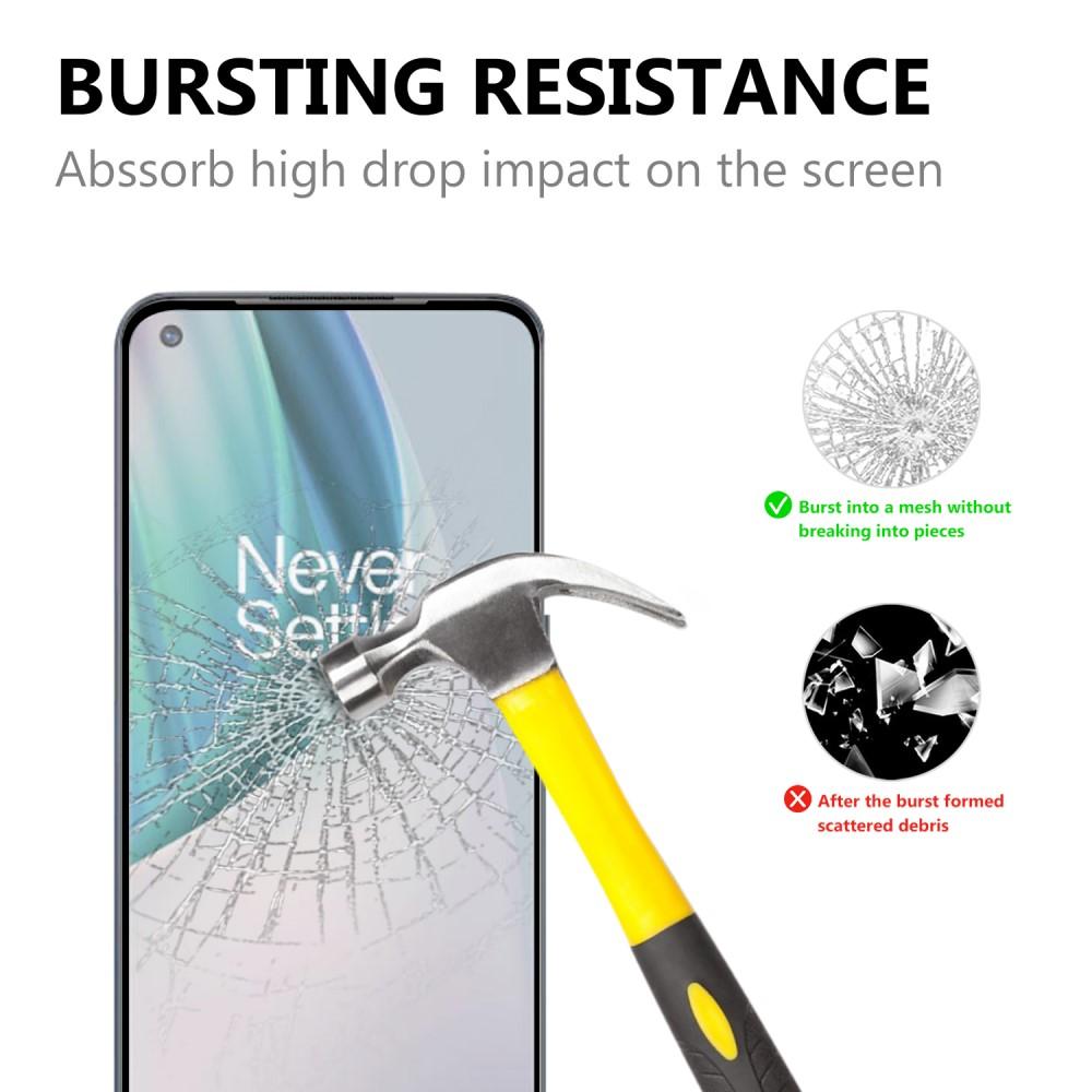 OnePlus Nord N100 Full-cover Gehard Glas Zwart