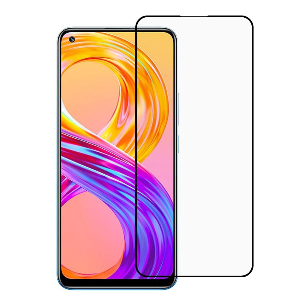 Realme 8/8 Pro Full-cover Gehard Glas Zwart