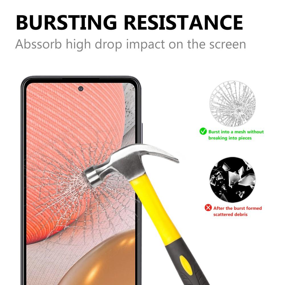 Samsung Galaxy A72 5G Full-cover Gehard Glas Zwart