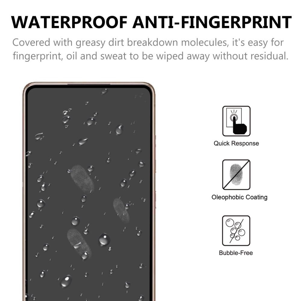 Samsung Galaxy S21 Full-cover Gehard Glas Zwart