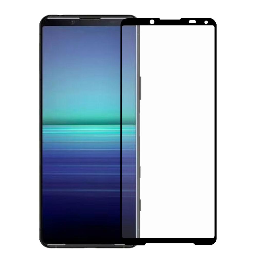 Sony Xperia 5 II Full-cover Gehard Glas Zwart