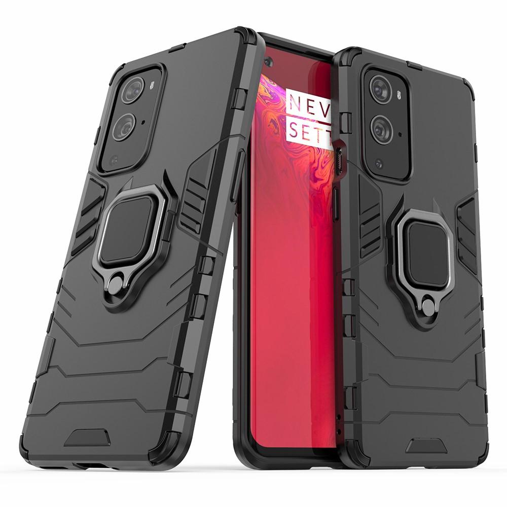 OnePlus 9 Pro Hybridcase Tech Ring Zwart