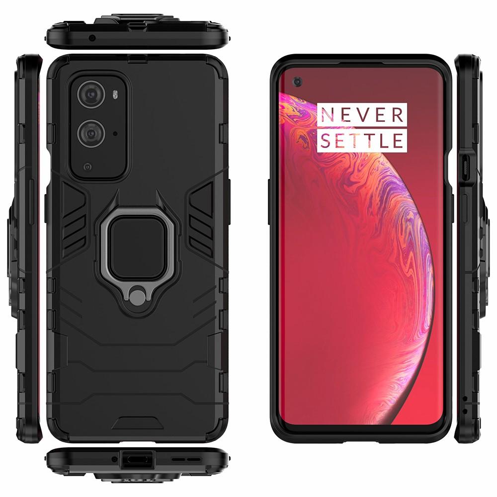 OnePlus 9 Pro Hybridcase Tech Ring Zwart