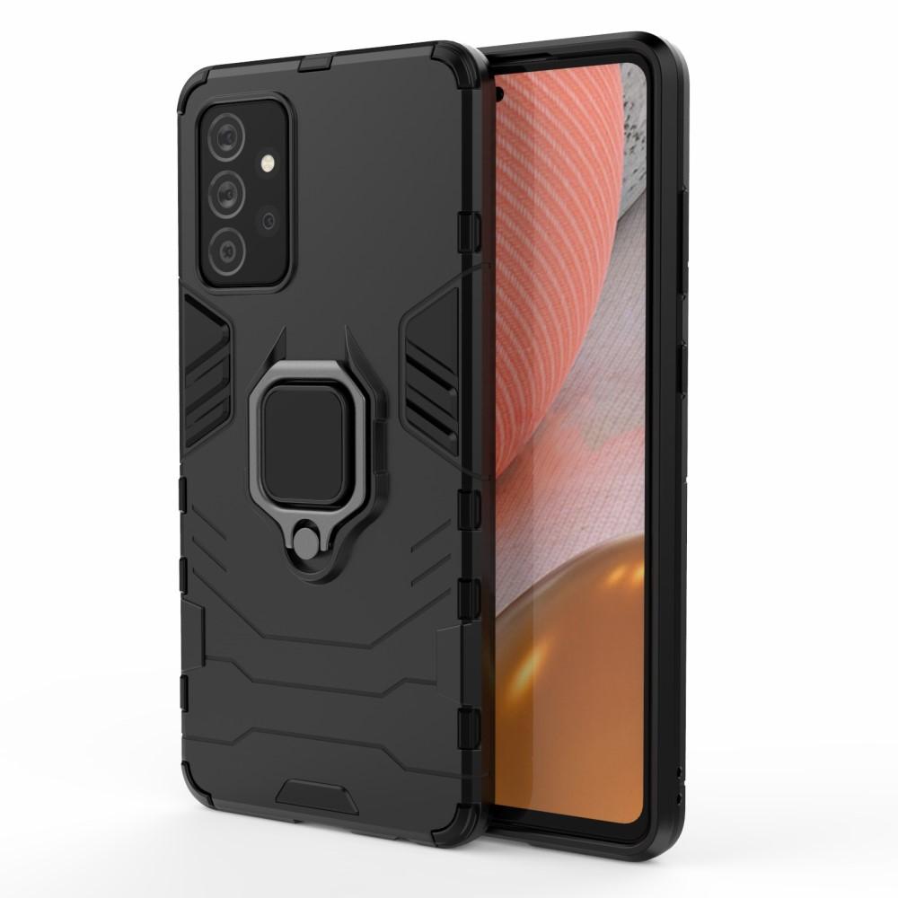 Samsung Galaxy A72 5G Hybridcase Tech Ring Zwart