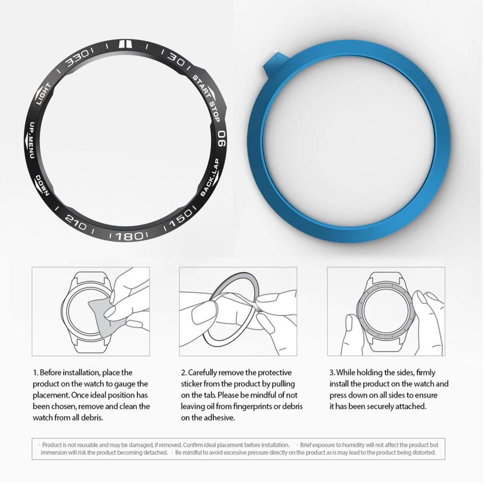 Garmin Fenix 6X Bezel Ring Zwart