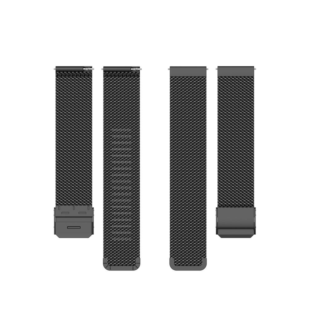 Garmin Vivoactive 4s/Venu 2s Armband Mesh Zwart