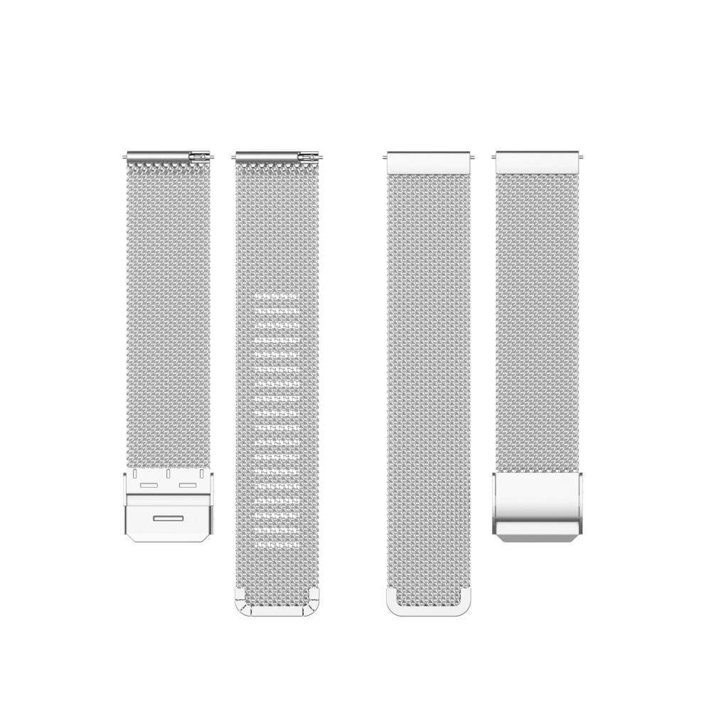 Withings Steel HR 36mm Armband Mesh Silver
