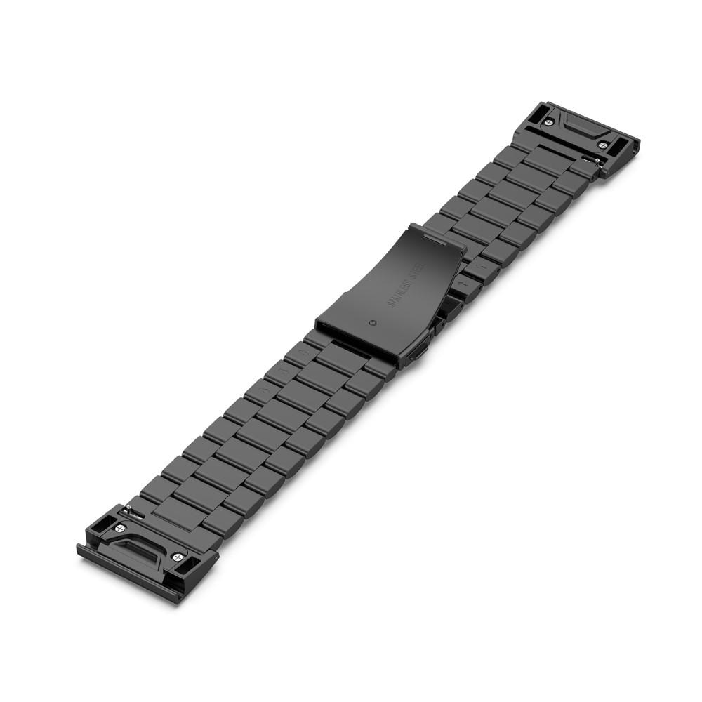 Garmin Fenix 6X Metalen Armband zwart