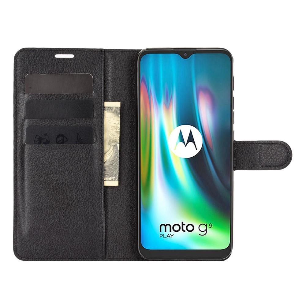 Motorola Moto G9 Play Smartphonehoesje Zwart