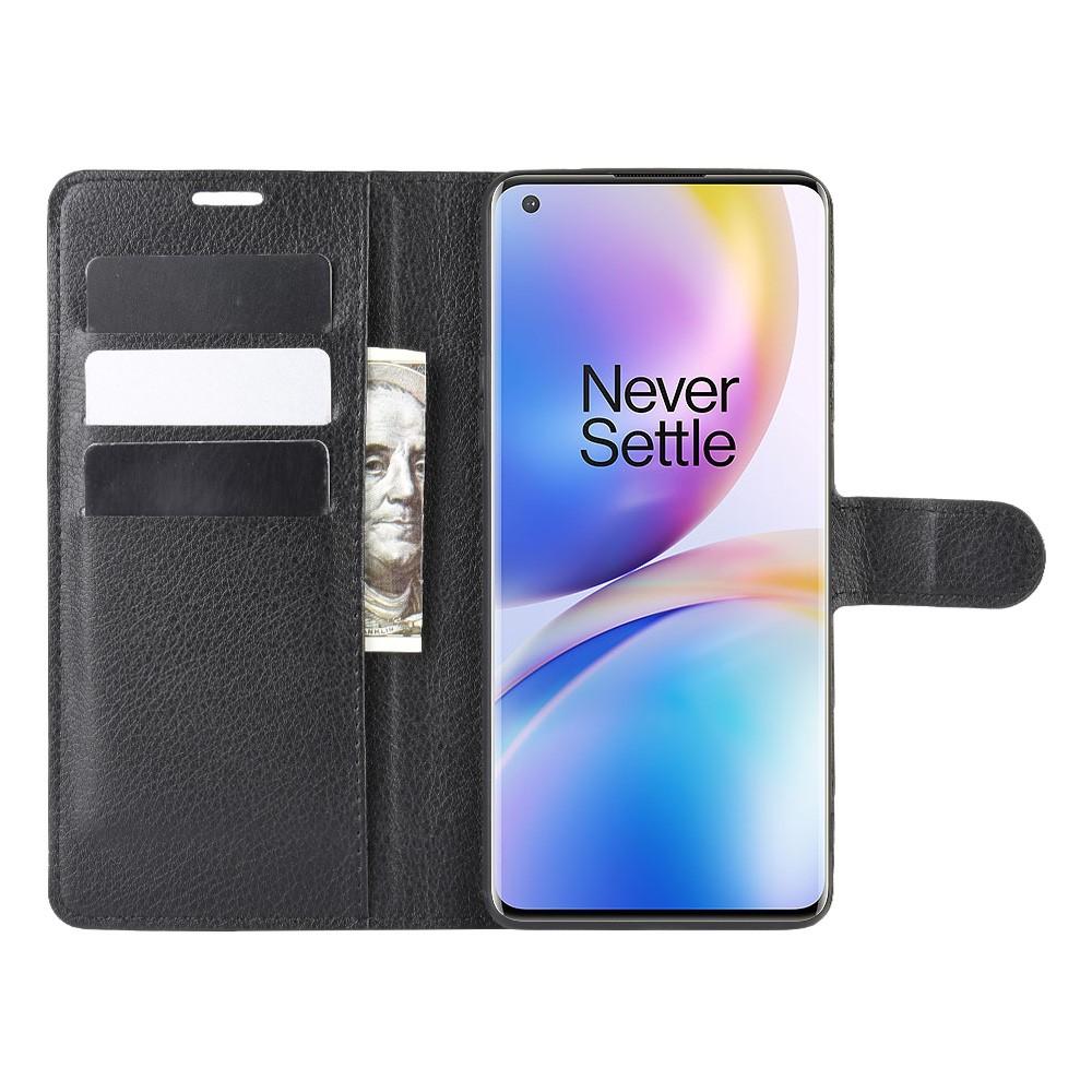  OnePlus 8 Pro Smartphonehoesje Zwart