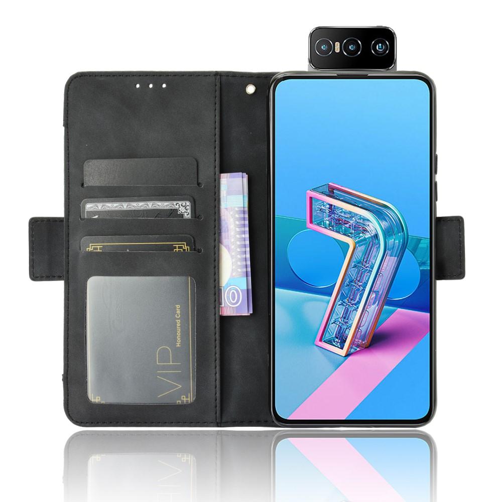 Asus ZenFone 7/7 Pro Multi Bookcover hoesje Zwart