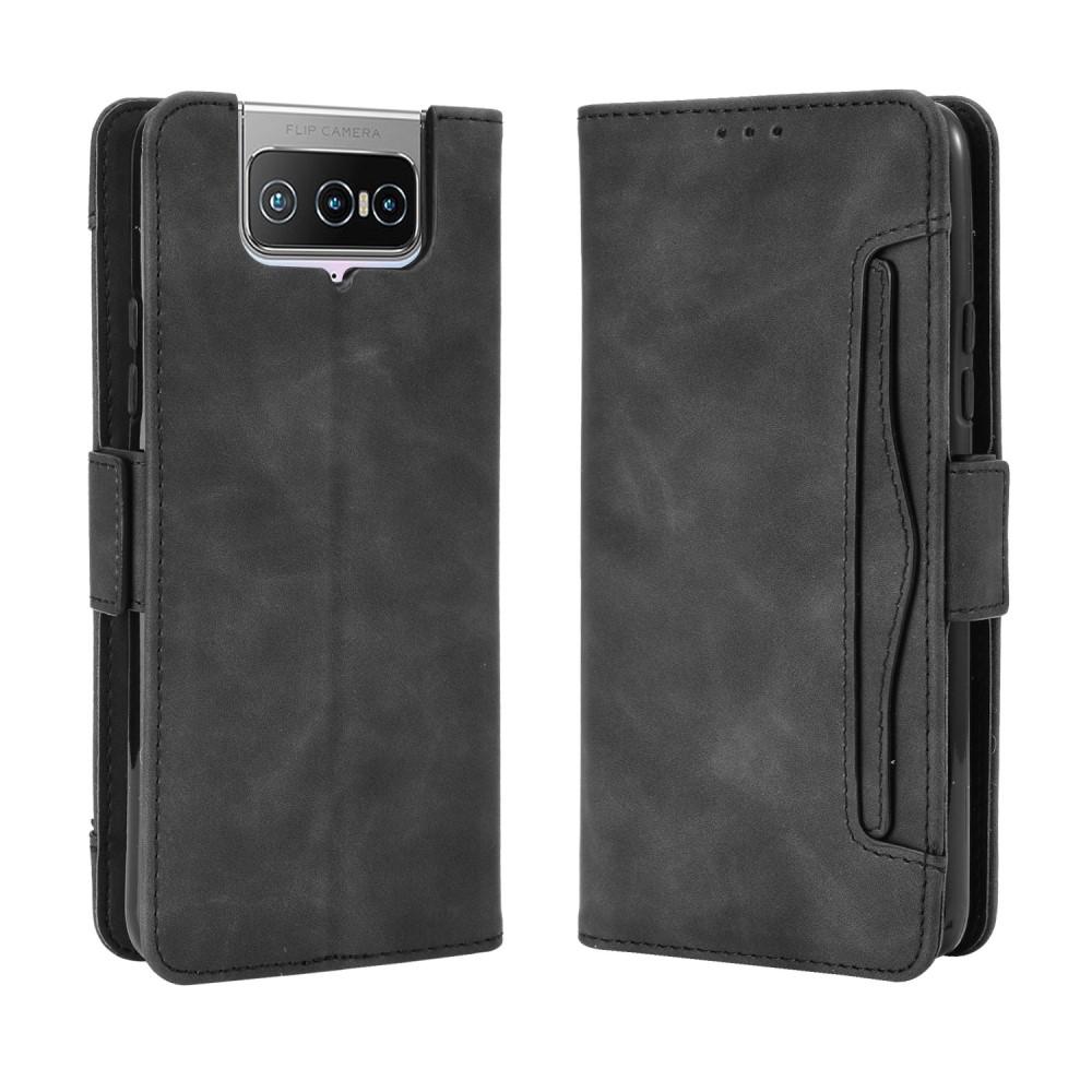 Asus ZenFone 7/7 Pro Multi Bookcover hoesje Zwart