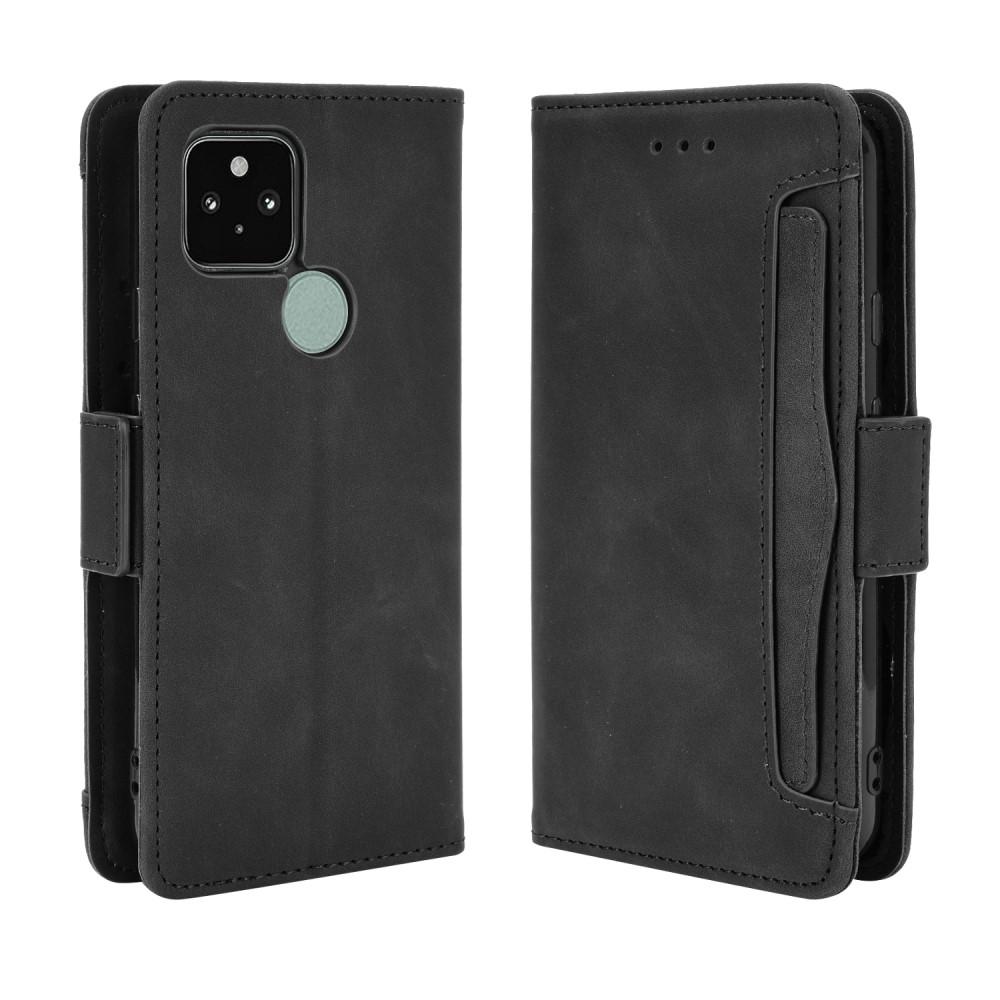 Google Pixel 5 Multi Bookcover hoesje Zwart