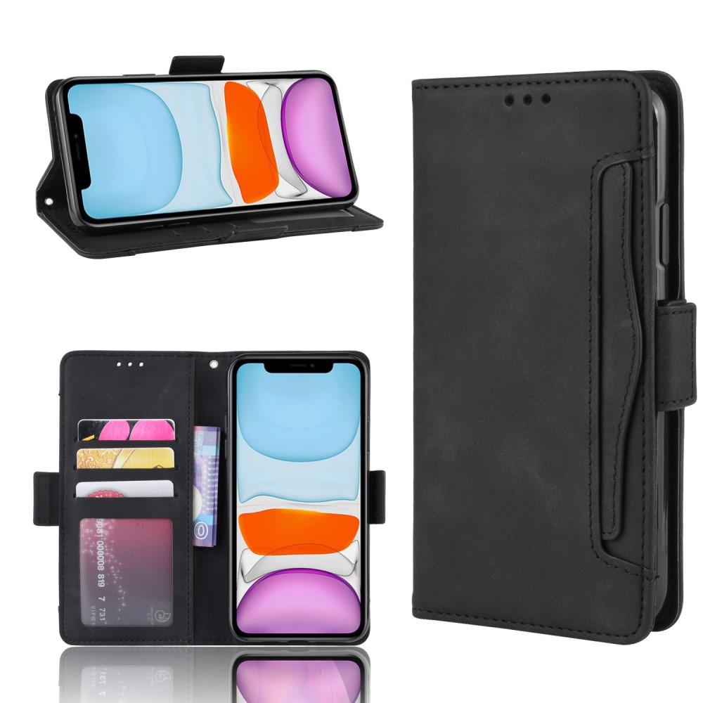 iPhone 12/12 Pro Multi Bookcover hoesje Zwart