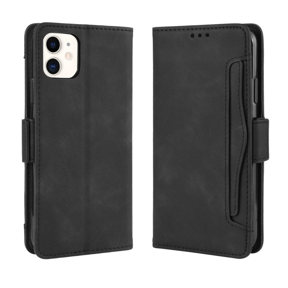 iPhone 12/12 Pro Multi Bookcover hoesje Zwart