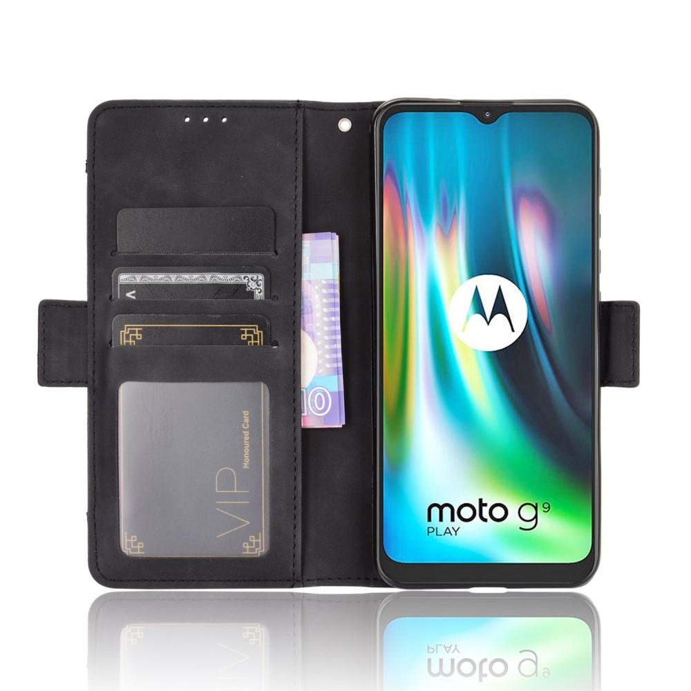Motorola Moto E7 Plus Multi Bookcover hoesje Zwart