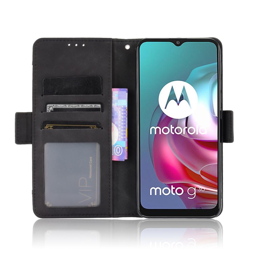 Motorola Moto G10/G20/G30 Multi Bookcover hoesje Zwart