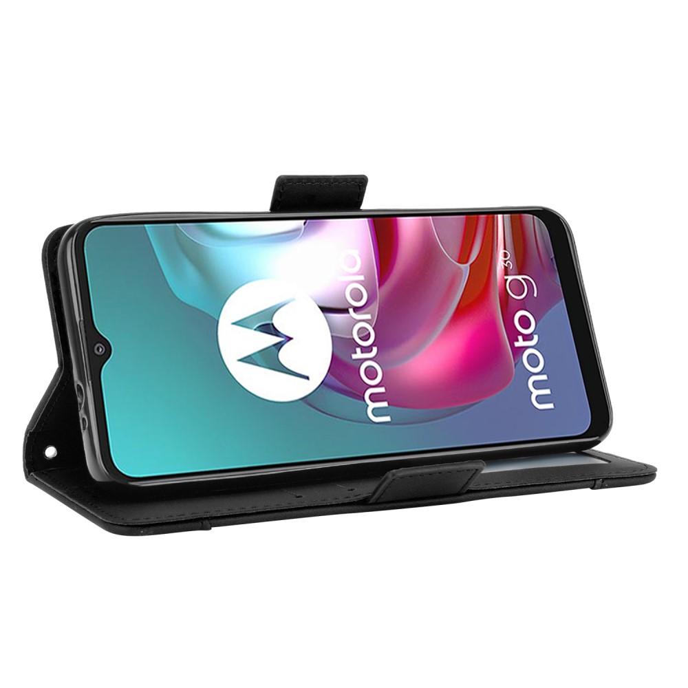 Motorola Moto G10/G20/G30 Multi Bookcover hoesje Zwart