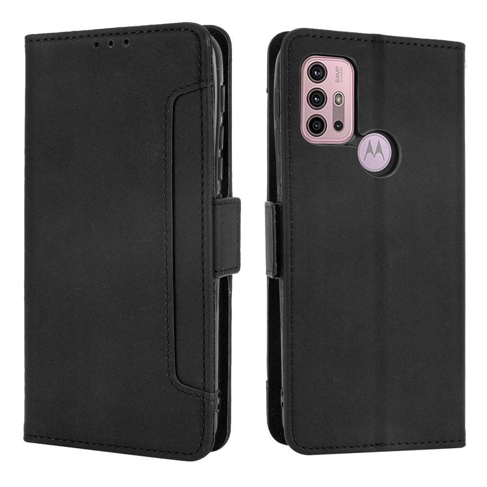 Motorola Moto G10/G20/G30 Multi Bookcover hoesje Zwart