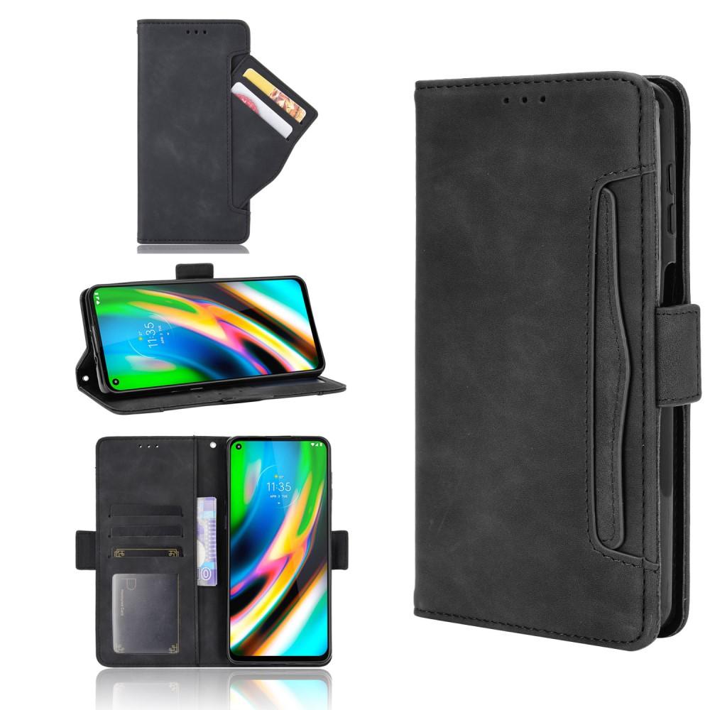 Motorola Moto G9 Plus Multi Bookcover hoesje Zwart