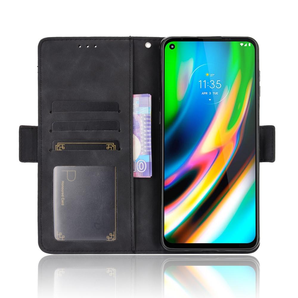 Motorola Moto G9 Plus Multi Bookcover hoesje Zwart