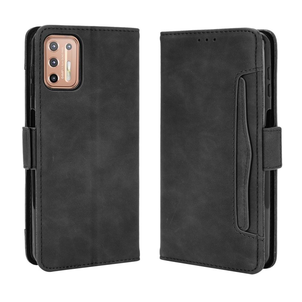 Motorola Moto G9 Plus Multi Bookcover hoesje Zwart