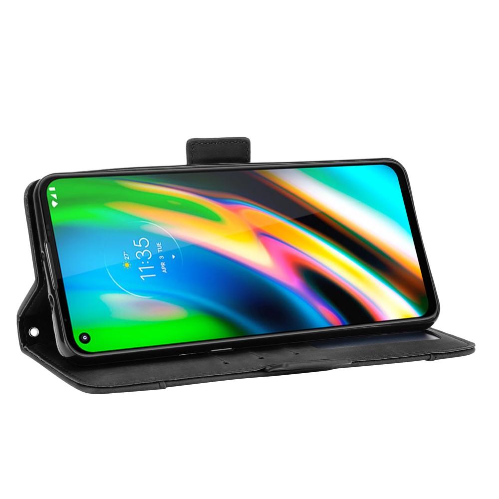 Motorola Moto G9 Plus Multi Bookcover hoesje Zwart