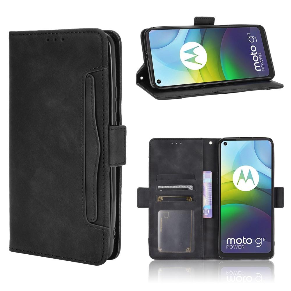 Motorola Moto G9 Power Multi Bookcover hoesje Zwart