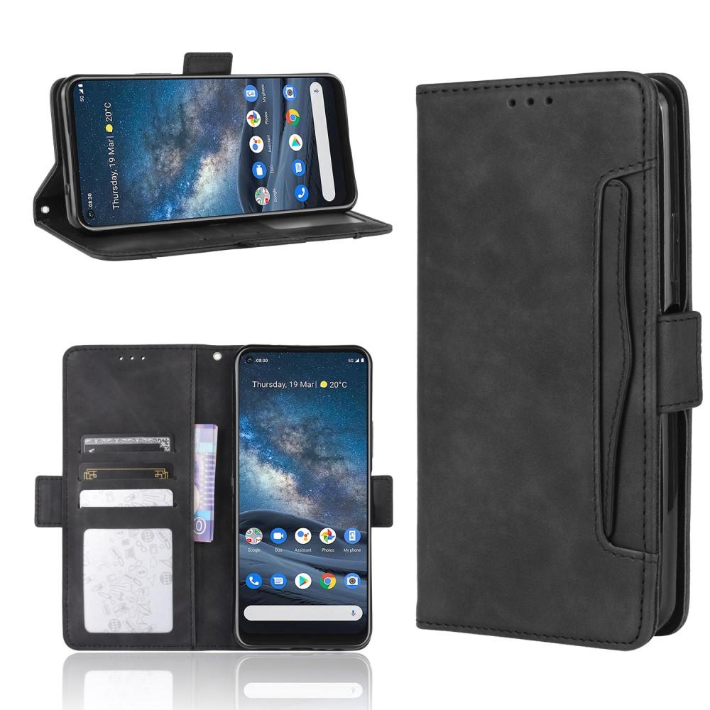 Nokia 8.3 Multi Bookcover hoesje Zwart