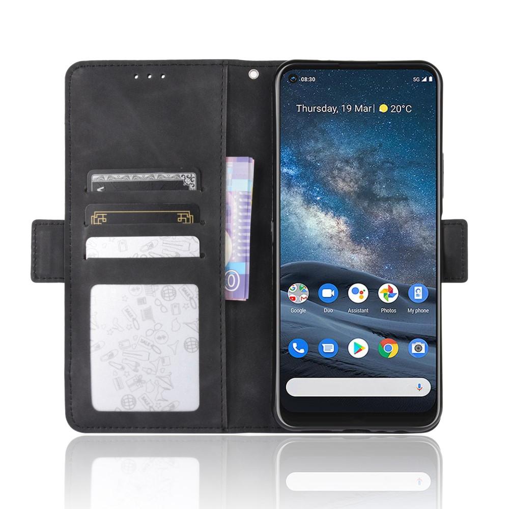 Nokia 8.3 Multi Bookcover hoesje Zwart