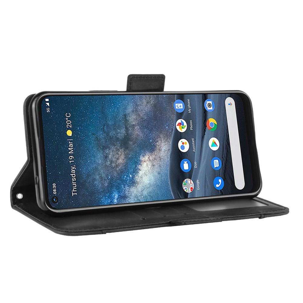 Nokia 8.3 Multi Bookcover hoesje Zwart