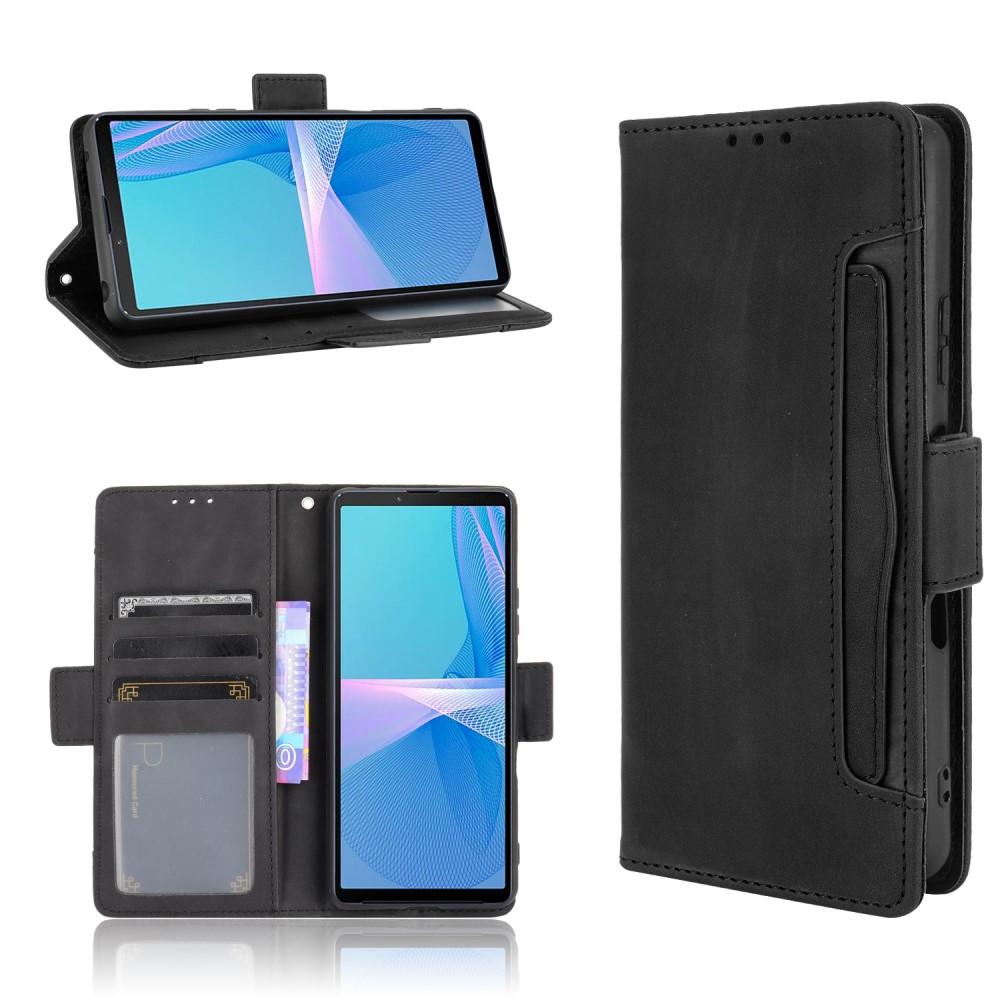 Sony Xperia 10 III Multi Bookcover hoesje Zwart