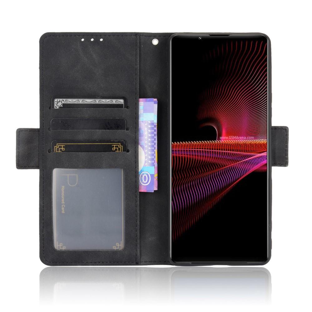 Sony Xperia 1 III Multi Bookcover hoesje Zwart