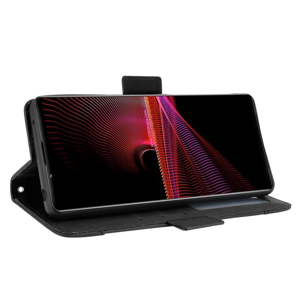 Sony Xperia 1 III Multi Bookcover hoesje Zwart