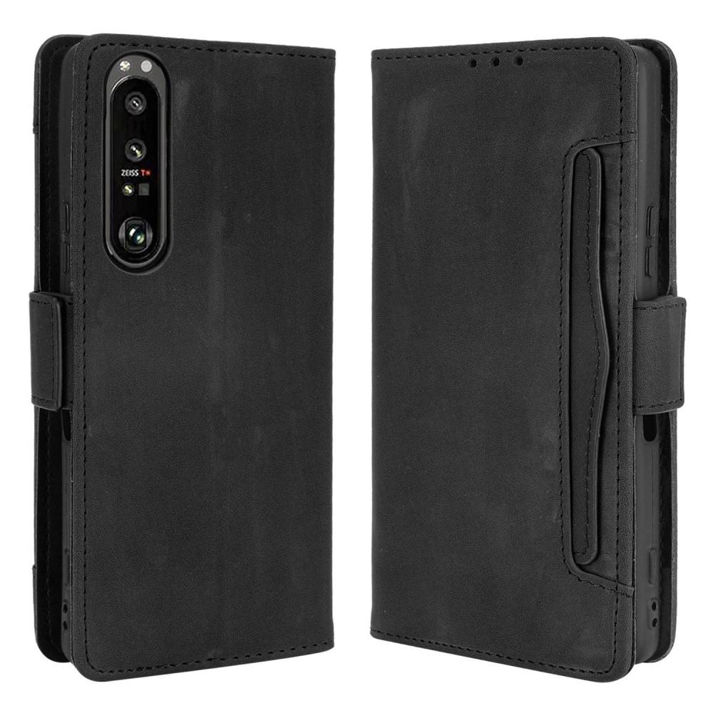 Sony Xperia 1 III Multi Bookcover hoesje Zwart