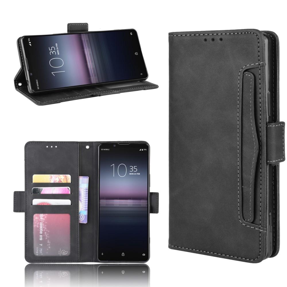 Sony Xperia 5 II Multi Bookcover hoesje Zwart