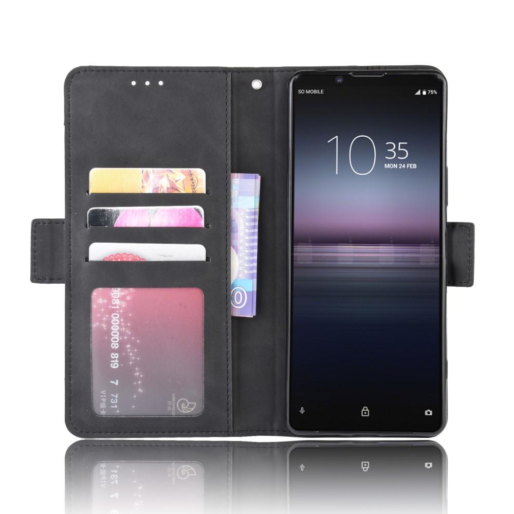 Sony Xperia 5 II Multi Bookcover hoesje Zwart