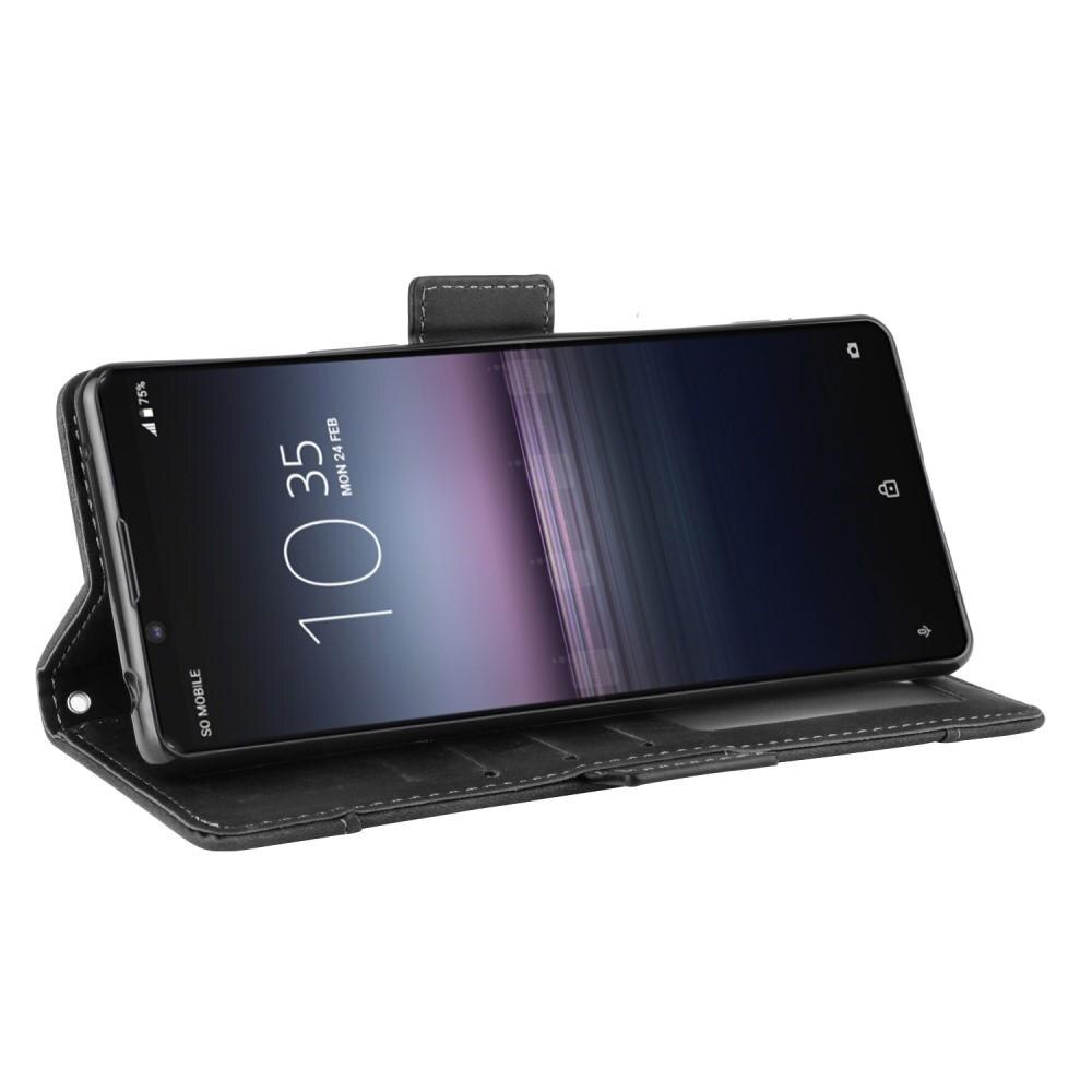 Sony Xperia 5 II Multi Bookcover hoesje Zwart