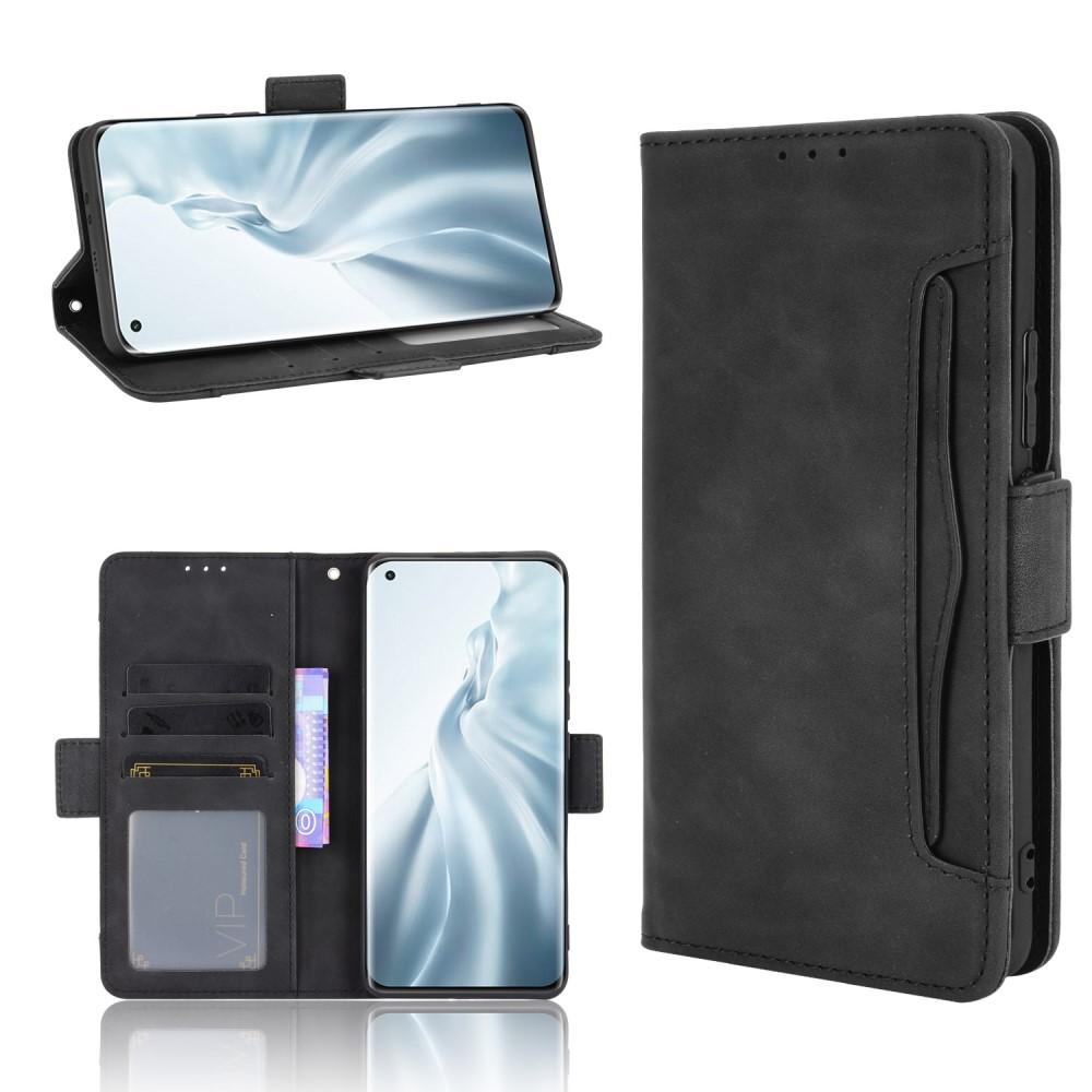 Xiaomi Mi 11 Multi Bookcover hoesje Zwart