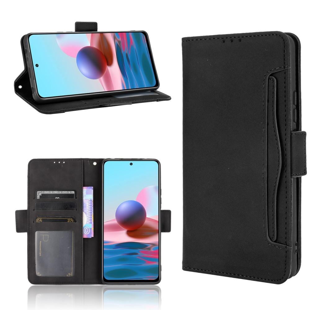 Xiaomi Redmi Note 10 Pro Multi Bookcover hoesje Zwart