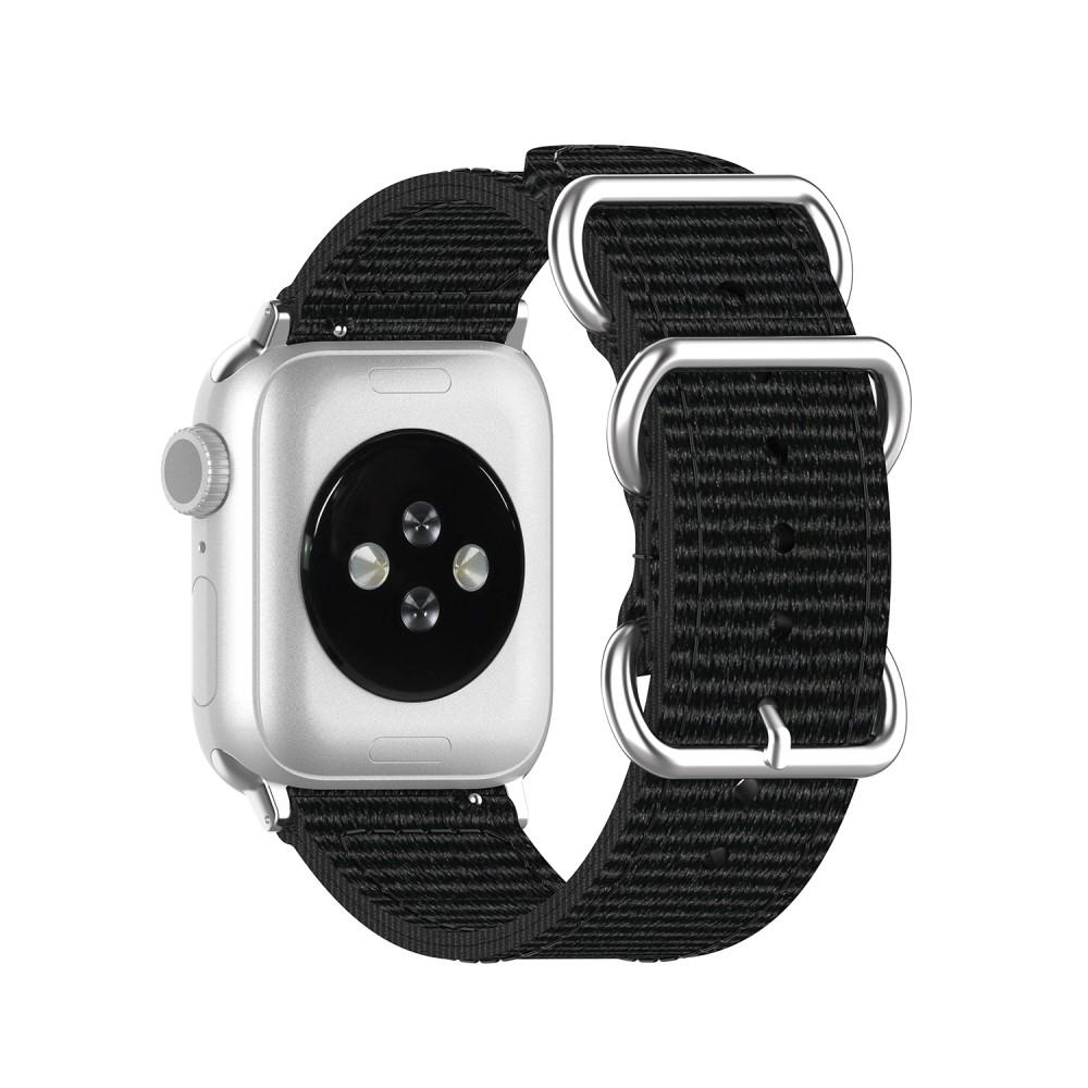 Apple Watch 41mm Series 8 Natobandje zwart