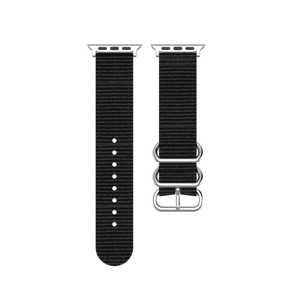 Apple Watch 41mm Series 8 Natobandje zwart
