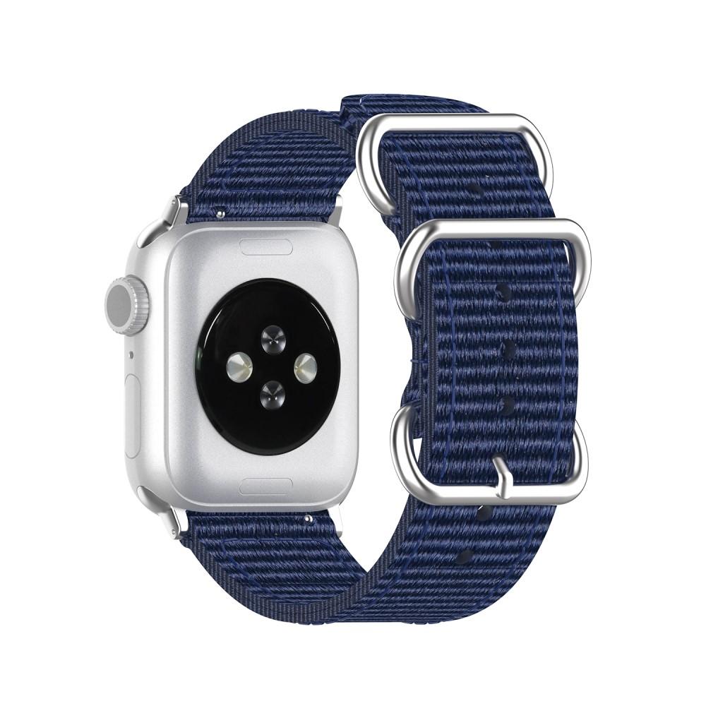 Apple Watch 45mm Series 8 Natobandje Blauw