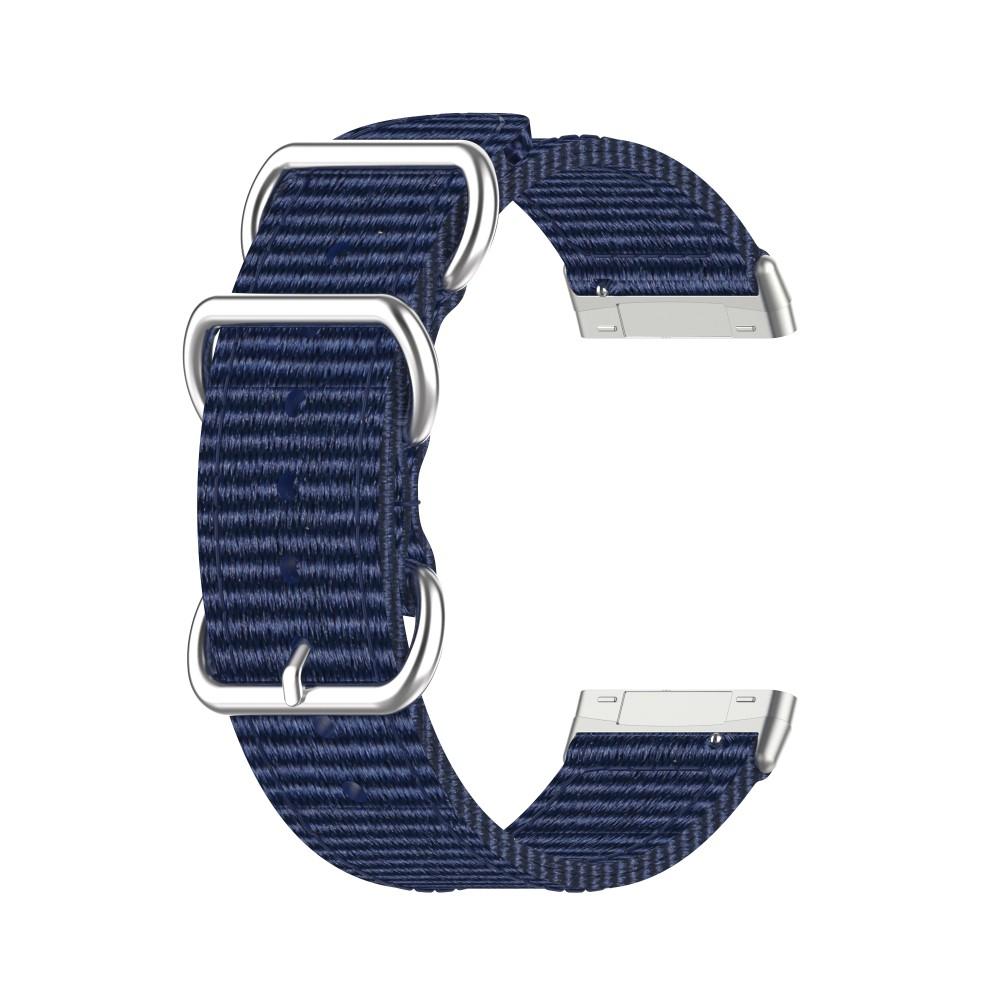 Fitbit Versa 3/Sense Natobandje Blauw