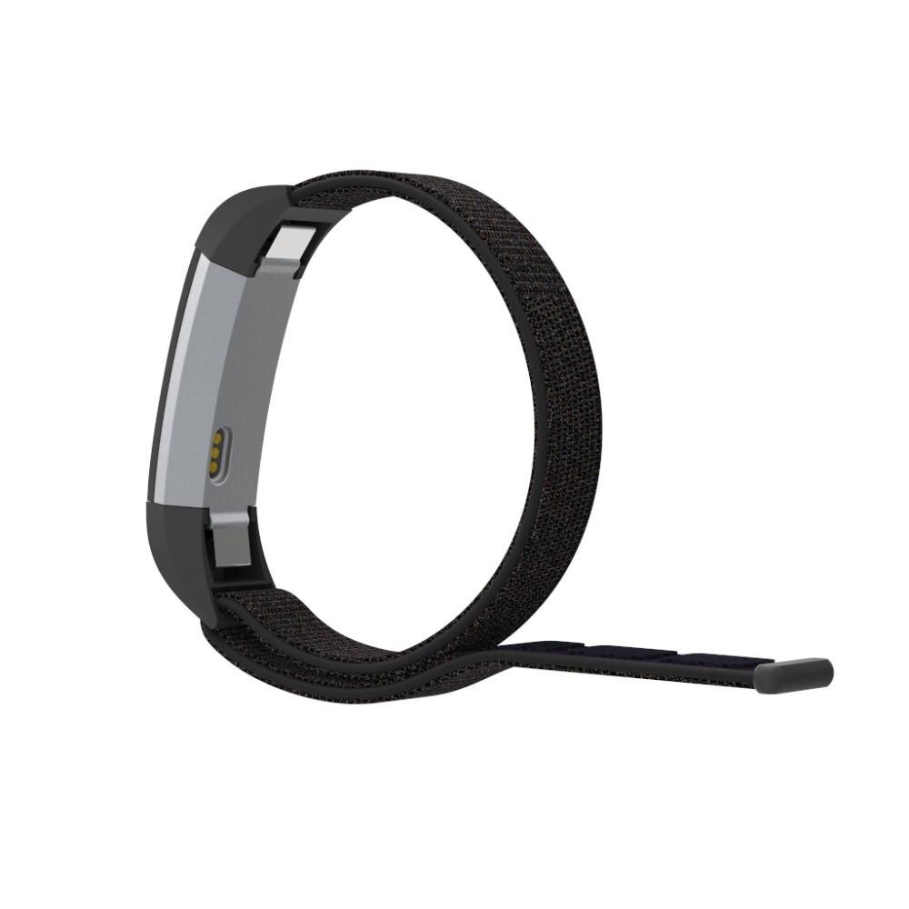 Fitbit Alta HR/Alta Nylon bandje Zwart