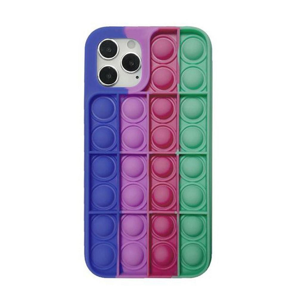 iPhone 11 Pop It Case Regenboog