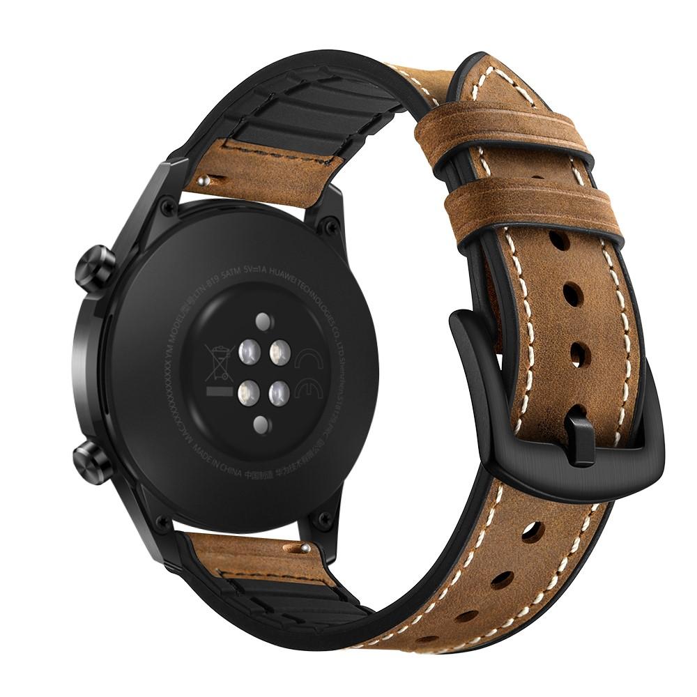 Huawei Watch GT 2 Pro/GT 2 46mm/GT 2e Premium Leren bandje Bruin